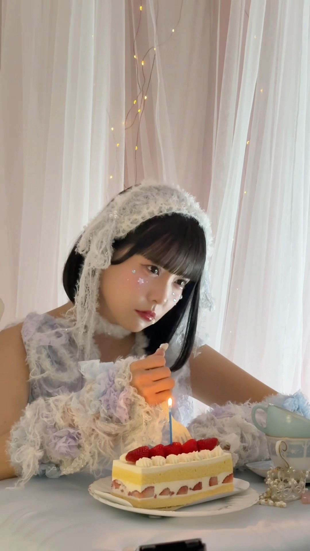 🩵🎂生誕ビジュアル撮影オフショット🎂🩵【福山梨乃生誕祭2025】すき