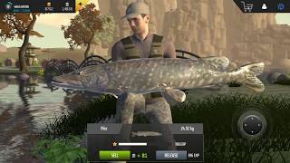 [Professional Fishing Mobile] New Personal Record Pike 24.92 kg screenshot 5