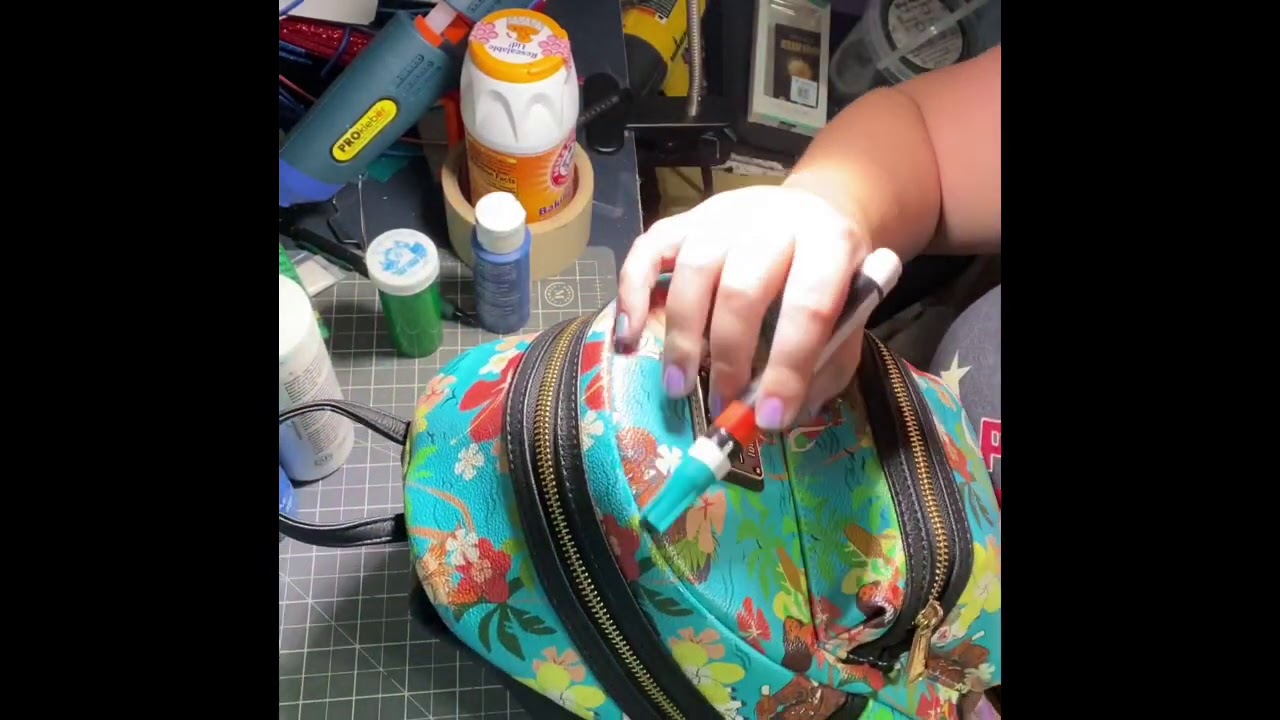 Loungefly Bag paint fading repair YouTube