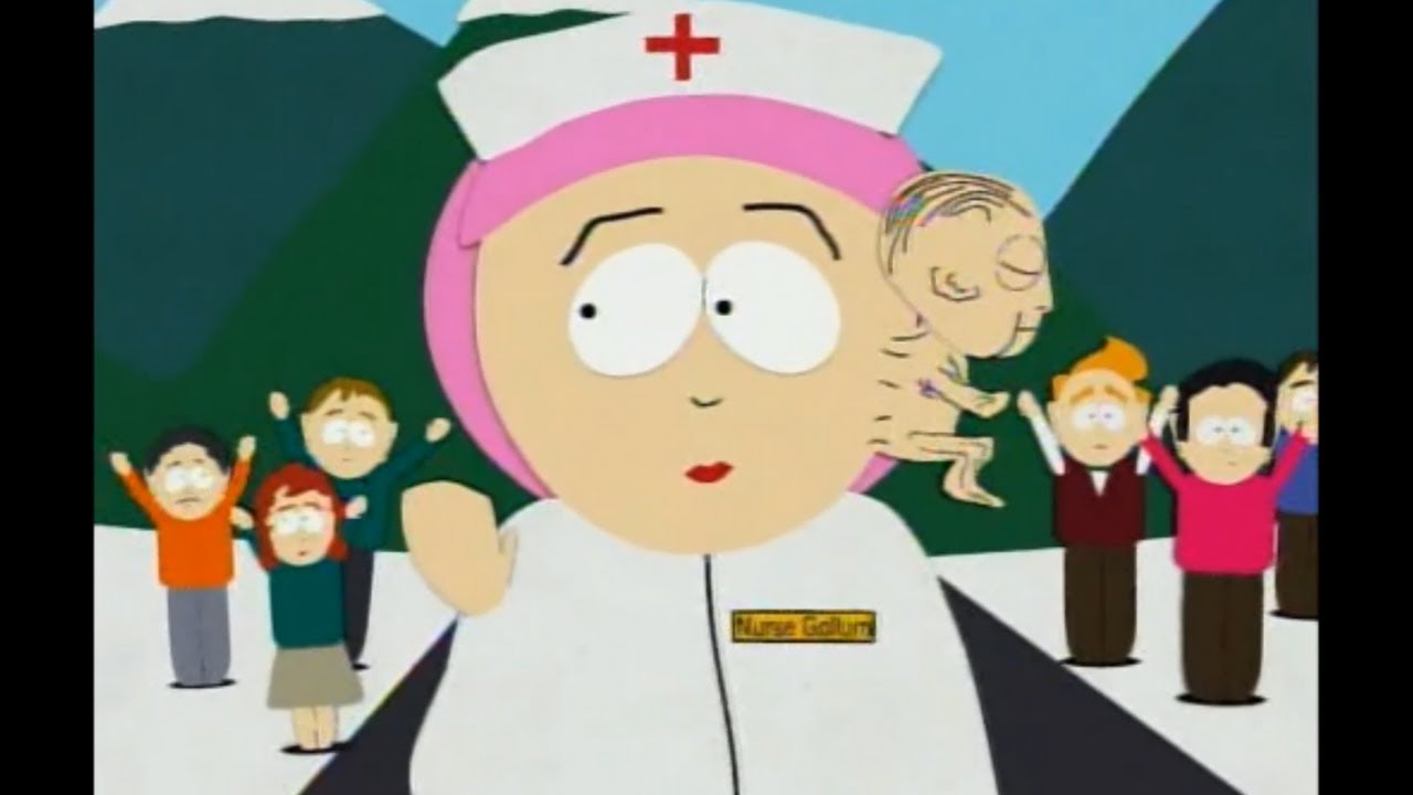 FIRST Conjoined PARADE I South Park S02E05 - Conjoined Fetus Lady