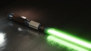 A Lightsaber - Blender 3D model
