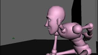 Ninja with Camera Sequencer test | Maya 2019