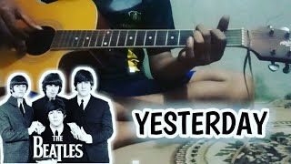 THE BEATLES - YESTERDAY || Fingerstyle Simple & Easy screenshot 5