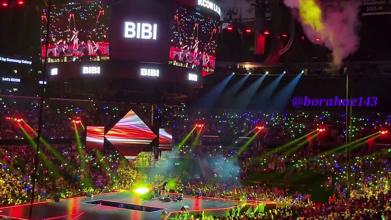 BIBI X HYOLYN. Vengeance (나쁜x) - BIBI. So What - Hyolyn at KCON LA day 3 07.28.2024