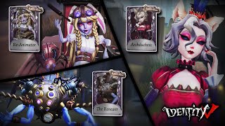 ALL Kamaty Moon HUNTER Costumes | Mary, Galatea and Violetta Gameplay - Identity V
