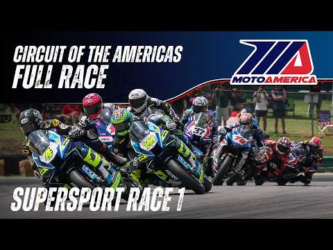 Supersport Race 1 at COTA 2026 - FULL RACE | MotoAmerica