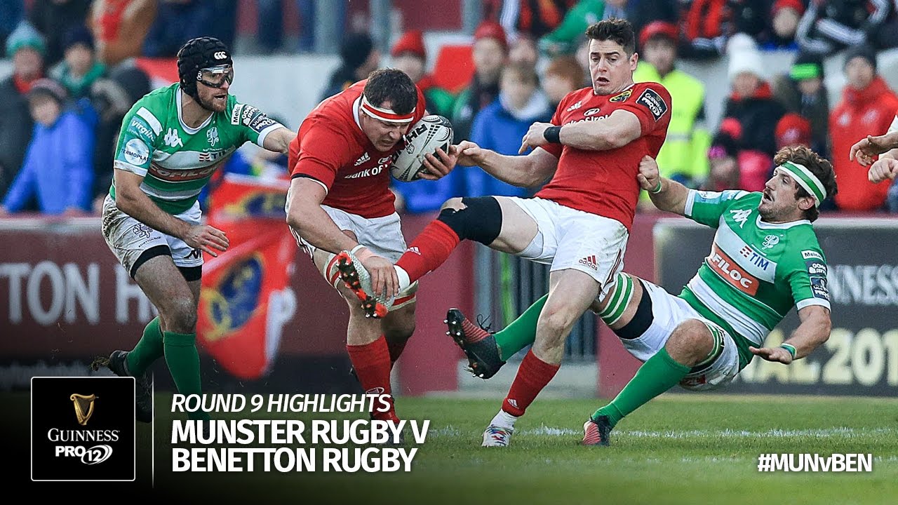 Munster Rugby Video and Pics Munster V Treviso