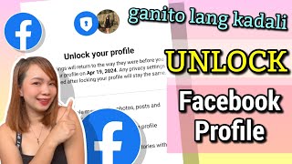 PAANO MAG UNLOCK NG FACEBOOK PROFILE | Riencyll Cabile