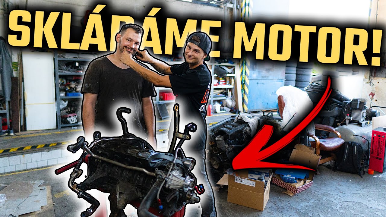 Skládání Spodku Motoru Turbo IS200 1G-FE!