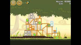Angry Birds Big Setup 11-6 Walkthrough 3 Star