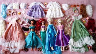 Princess Dress Up Elsa Ariel Jasmine Rapunzel