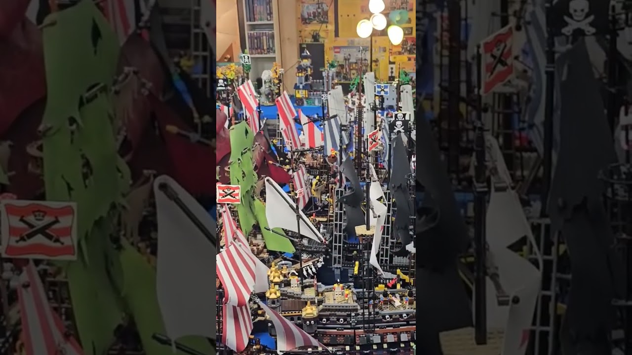 MASSIVE LEGO PIRATES DISPLAY!! 