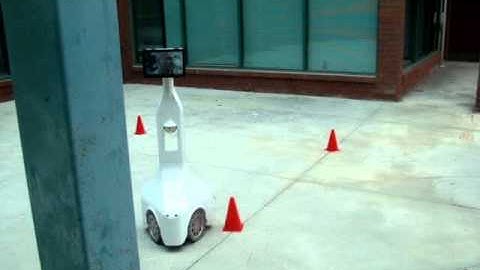 First test of virtualME telepresence robot by CrossWing