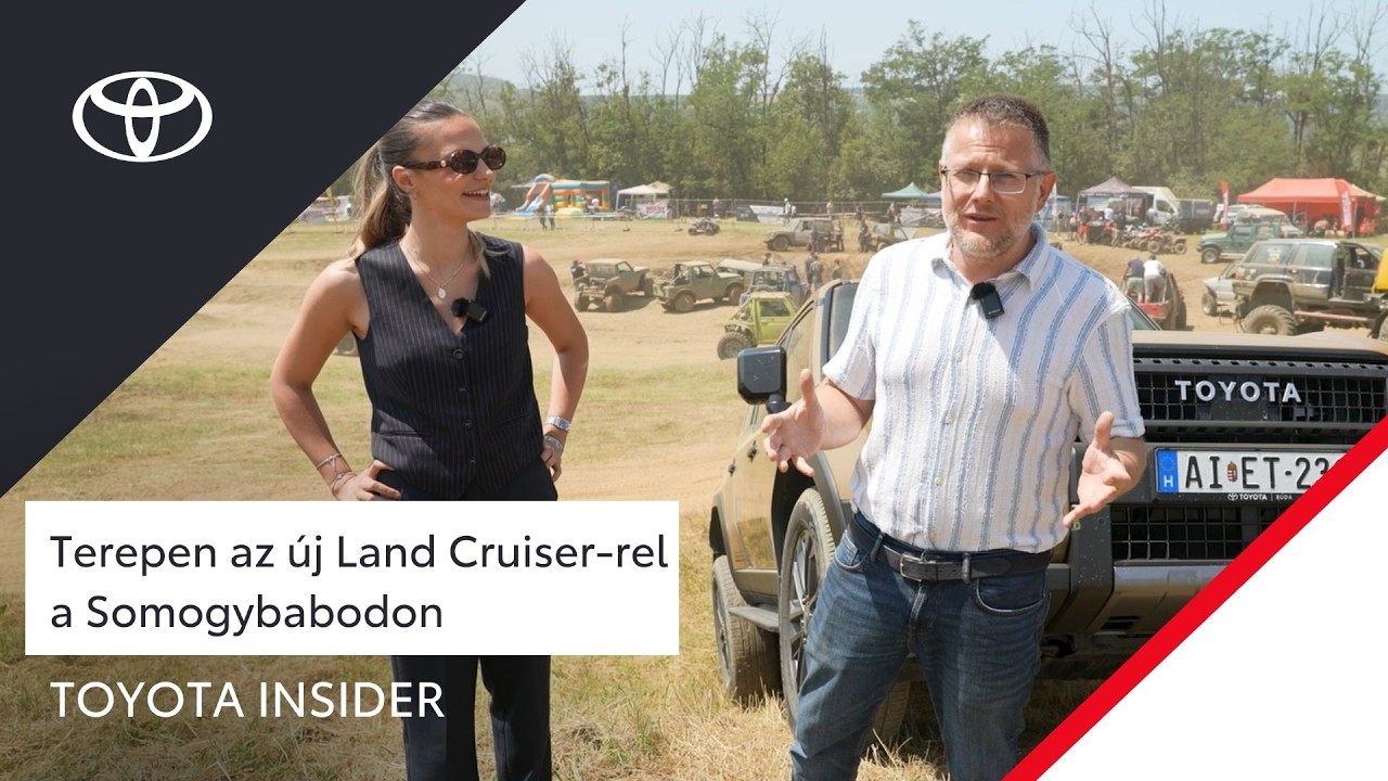 Terepen az új Land Cruiser-rel Somogybabodon | Toyota Insider #44