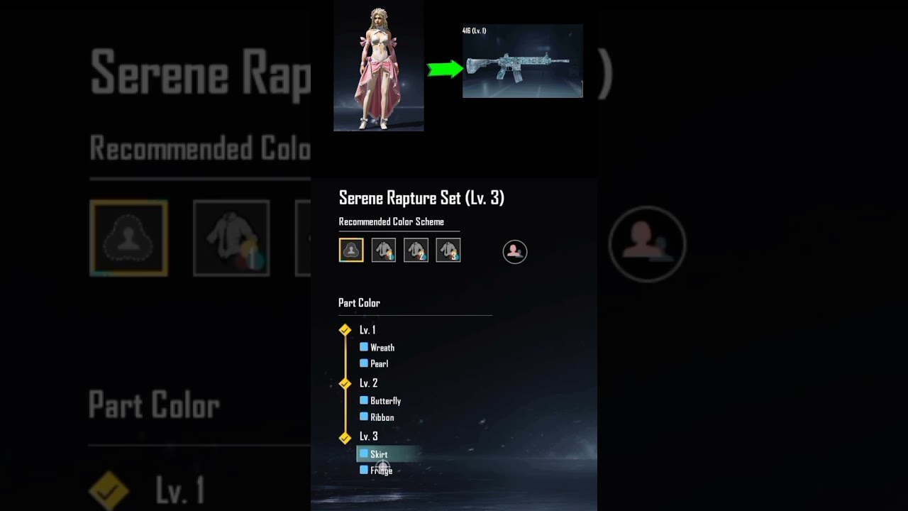 A2 royal pass upgrade colour in glacier😈