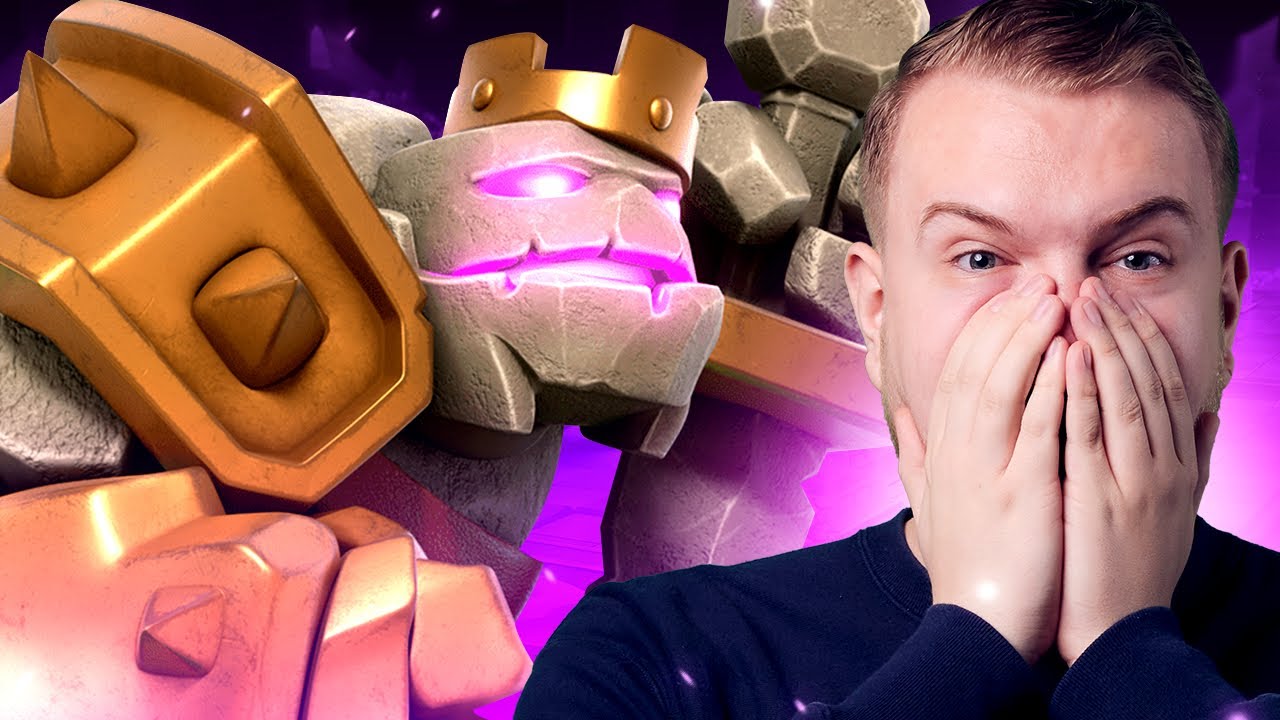 MY MAIN GOLEM DECK IS UNSTOPPABLE IN CLASH ROYALE!