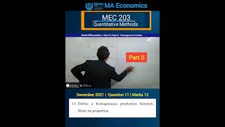 MA Economics Ignou MAEC MEC #kuldeepsingheconomicsclasses