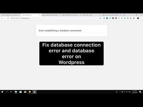 How to Fix the Error Establishing a Database Connection in WordPress
