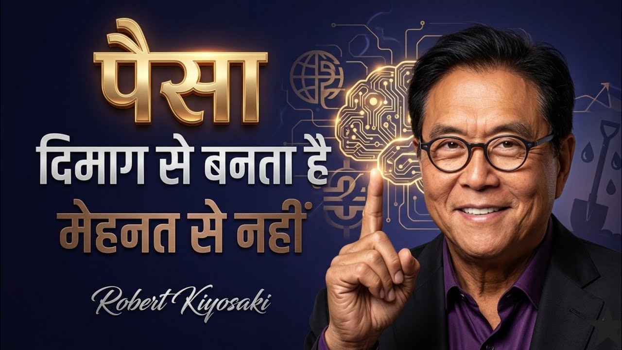 💸 पैसा दिमाग से बनता है मेहनत से नहीं | Rich Dad Poor Dad Audiobook Summary Hindi