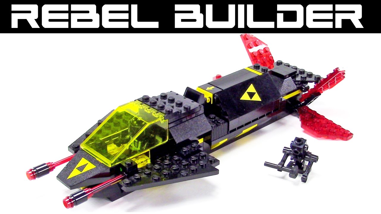 LEGO Blacktron Invader Review! Set 6894 - YouTube