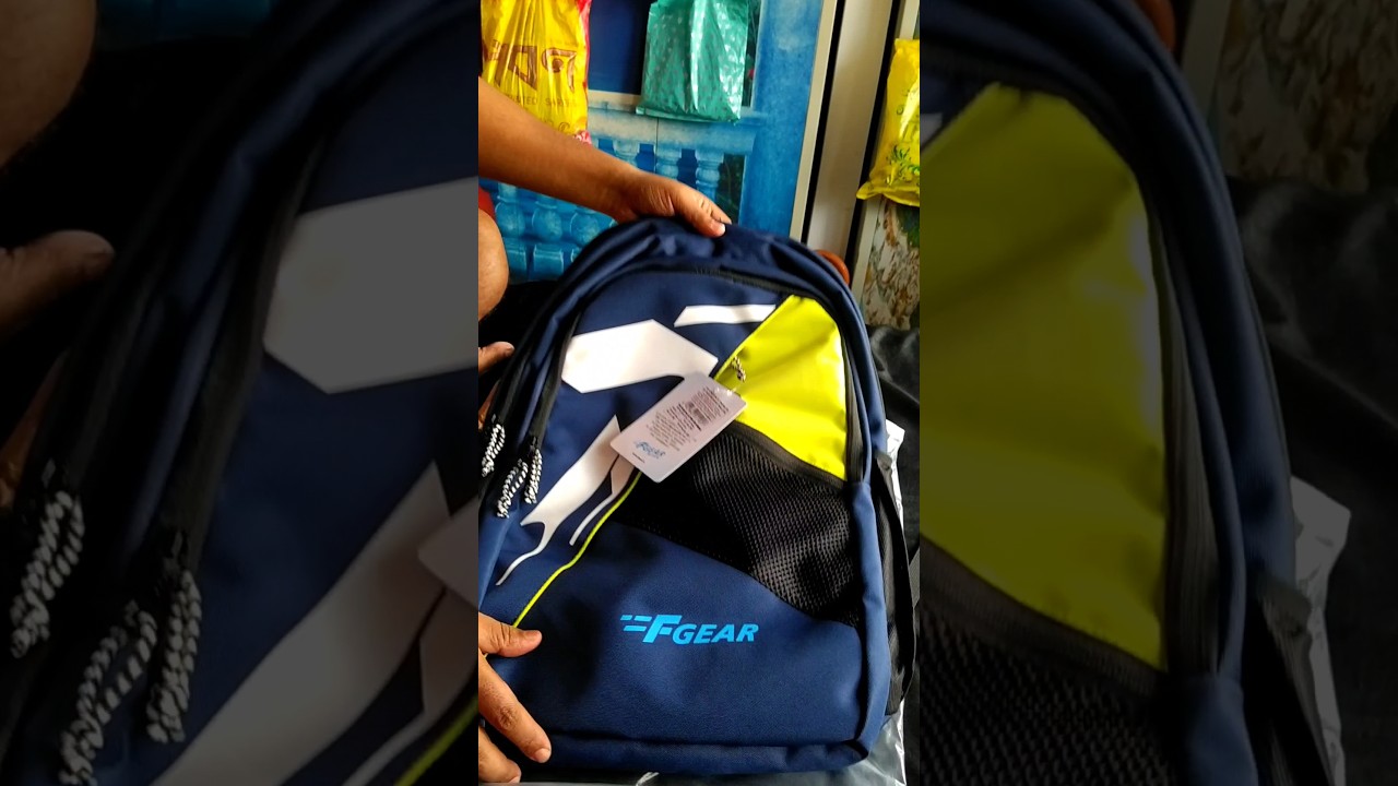 F Gear Backpack Opening 👌