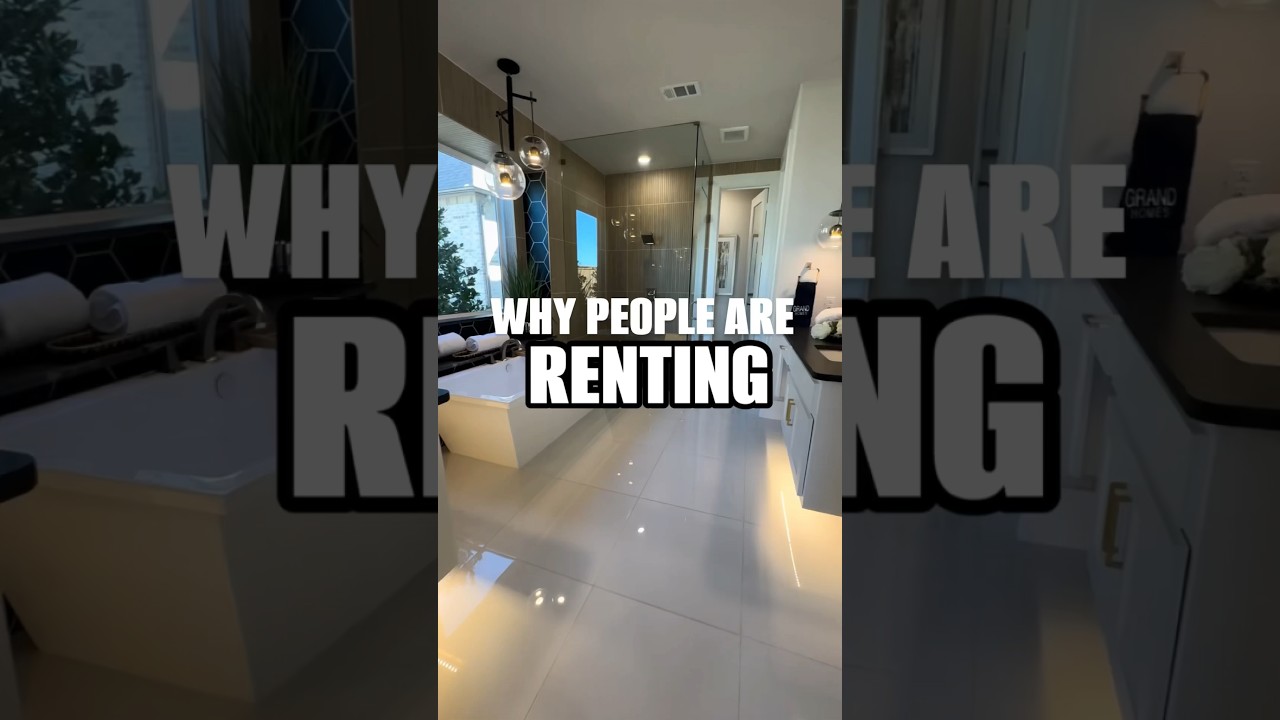 Why do people RENT in Dallas Tx?