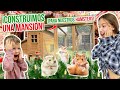 CONSTRUIMOS una MANSIÓN a nuestros HAMSTERS!! 😱 Sus REGALOS de NAVIDAD 🎄 Familia Carameluchi