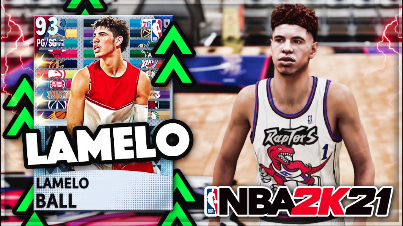 Upgraded Diamond Lamelo Ball In Nba 2k21 Myteam The Highest Overall Rookie Card In Nba 2k21 Myteam Youtube