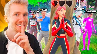MAGICAN wird von 6 YOUTUBERN in Fortnite gejagt! 😱🔪 | Fortnite Manhunt