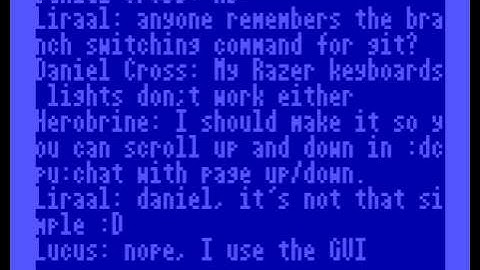 DCPU Chat - Herobrine