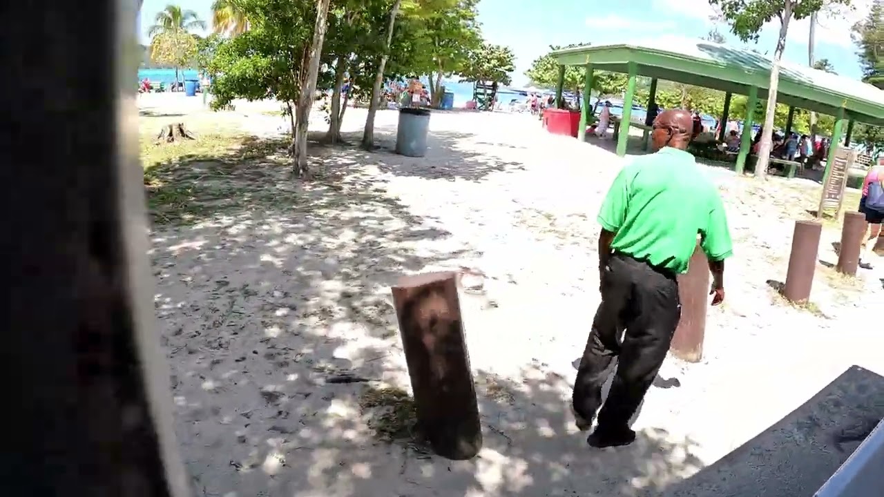 Trolly ride at Magens Bay St Thomas