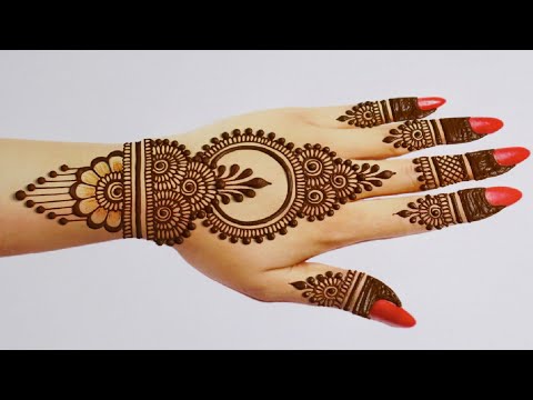 Stylish Easy Mehndi designs for Backhand| Simple Mehandi design|Mehndi design| Mehandi|Henna| Mehndi