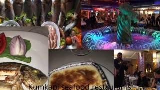 Istanbul , Turkey : Seafood restaurant in Kumkapi