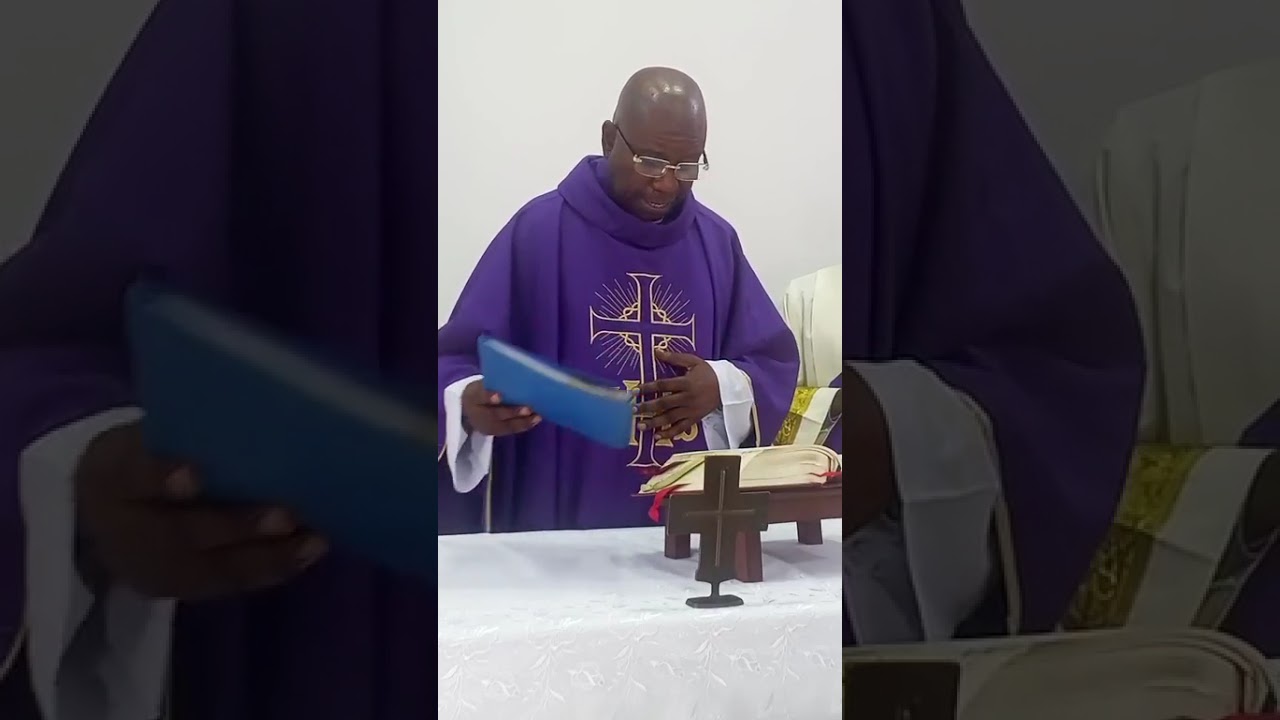 Messe de Suffrage et Pose de Pierres Tombales, Père Gauthier Nlandu Mapana et Anthase Nsiamina.