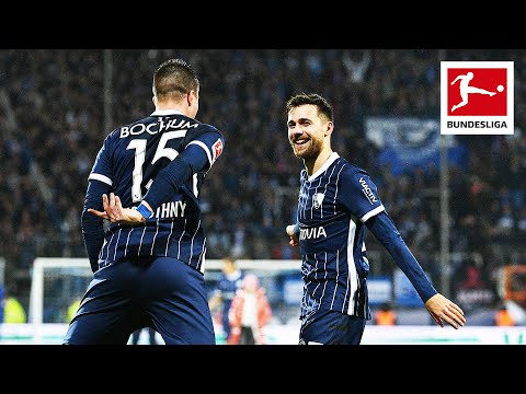 Bochum Score Long Distance Goal from Own Half!