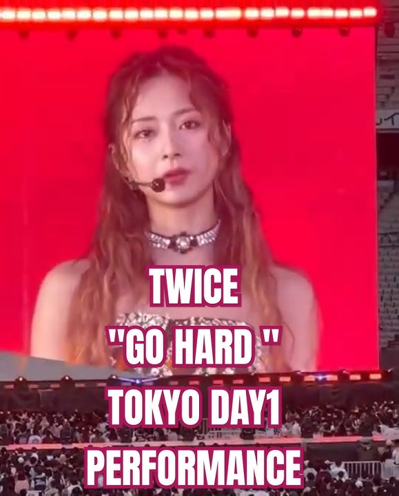 TWICE GO HARD #twice  #READYTOBE_IN_TOKYO_D1 #ONCEも準備できてるよ#TWICE_5TH_WORLD_TOUR #fyp #shorts