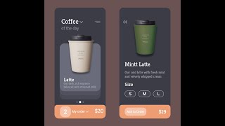 Coffee Shop UI/UX design screenshot 4
