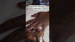 Does henna show up on Black skin ? #mehndi #hennadesign #easymehndidesign #henna #mehandi #mehendi Profile