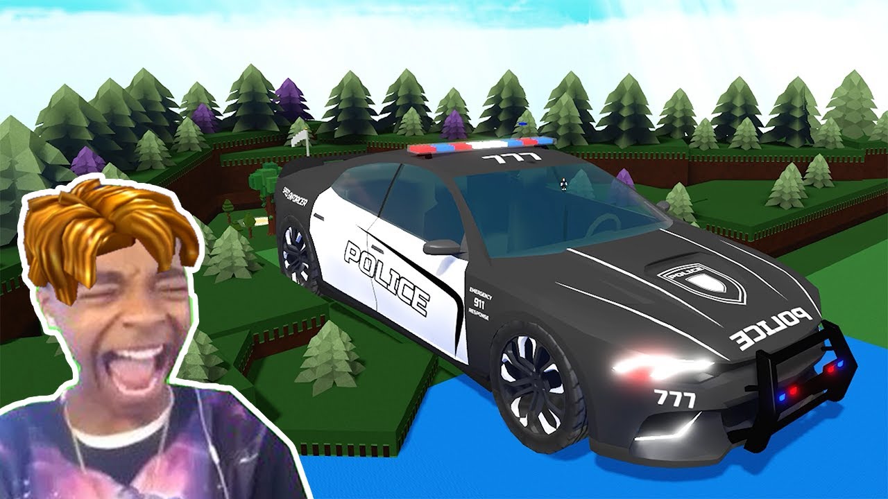 Roblox BUILD A BOAT Funny Moments Memes  (POLICE CAR)