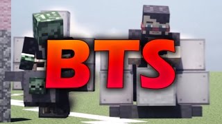 Behind The Scenes - Syndi VS Sparklez Pod Race (Minecraft Animation)