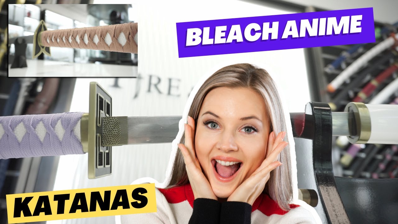 Rangiku Matsumoto's "Haineko" Katana and Kuchiki Byakuya's "Senbonzakura" Katana from Bleach!!