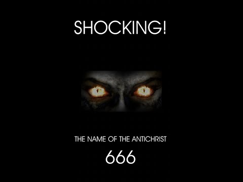 The Name Of The Antichrist Revealed! Shorts