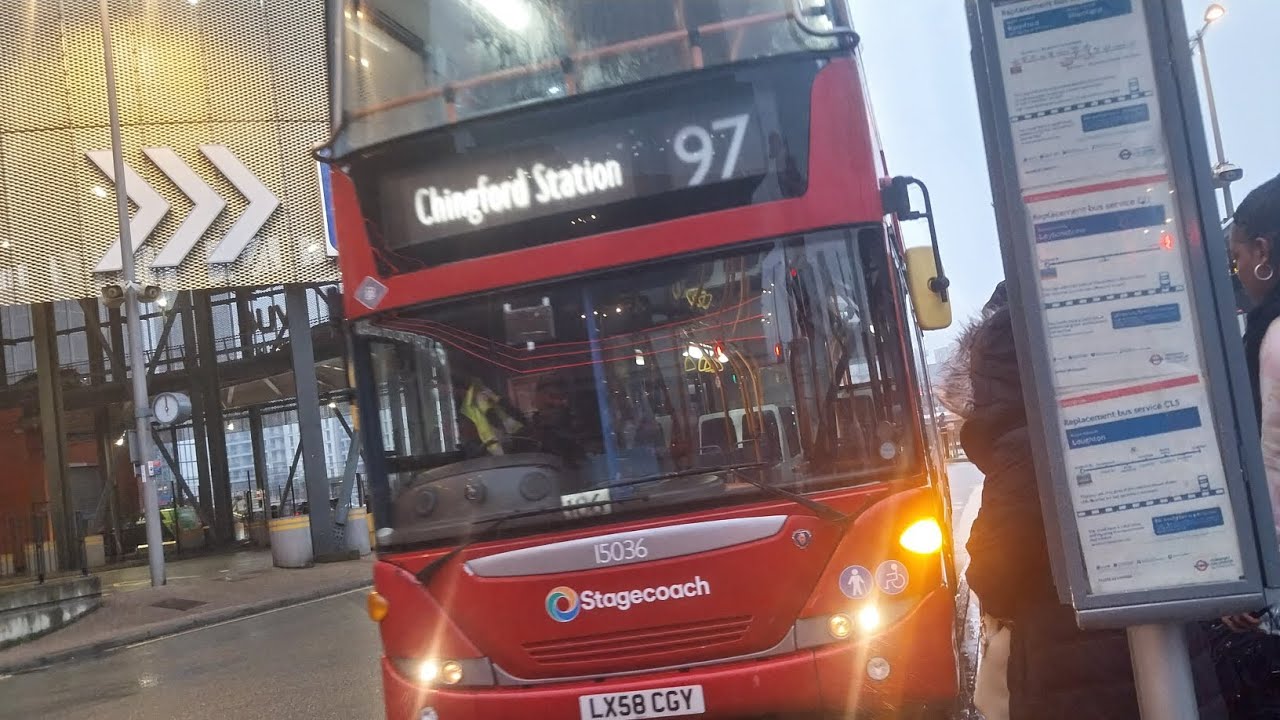 Stagecoach Sunday A Journey On London Bus Route 97 15036 LX58 CGY stagecoach-sunday-a-journey-on-london-bus-route-97-15036-lx58-cgy