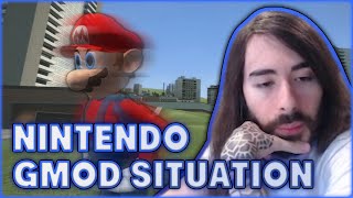 "Nintendo" Removing Mario and More from GMod | MoistCr1tikal