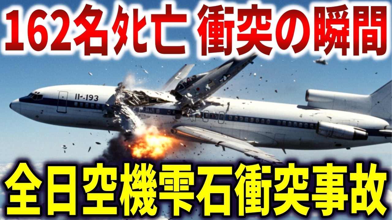 全日空機雫石衝突事故の真相。162名が即ﾀﾋした空中分解直前の記録【ゆっくり解説】