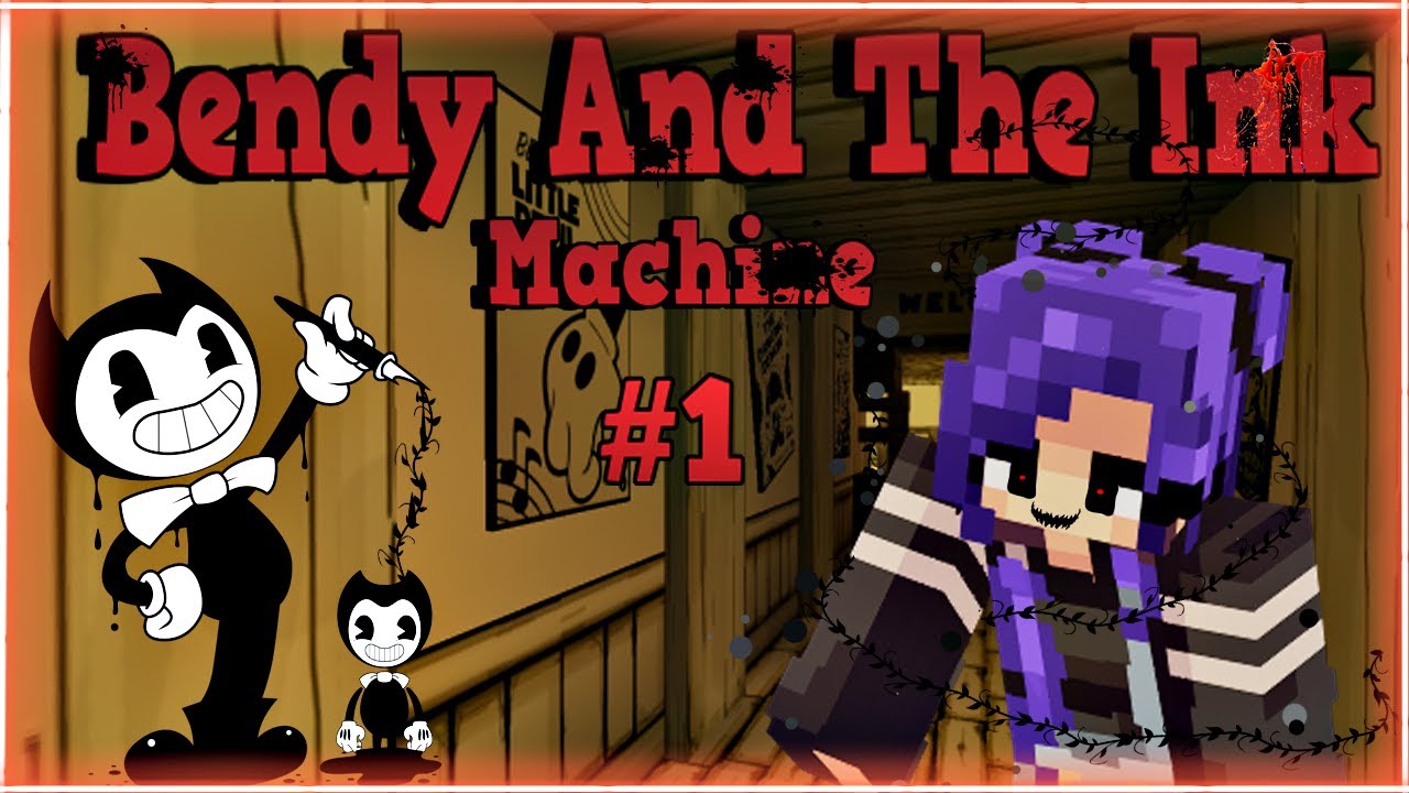 ХОРРОР МАЙНКРАФТ Bendy And The Ink Machine Chapter One. С _Keysuuu_