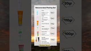 Rekomendasi Peeling Gel #shorts #rekomendasi #peelinggel
