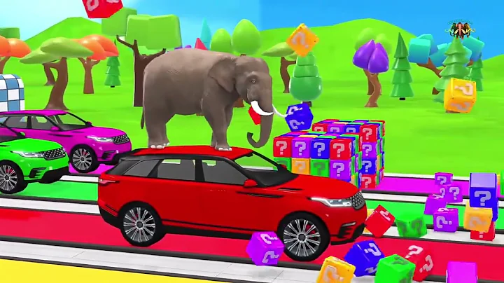 Cow vs. Buffalo: Epic Farm Animal Food Battle! Mr. Donald’s Heroic Rescue Mission! 🐄🦣🦍