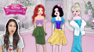 DRESS TO IMPRESS - DISNEY PRINSESSEN CHALLENGE! || Fan Friday screenshot 4