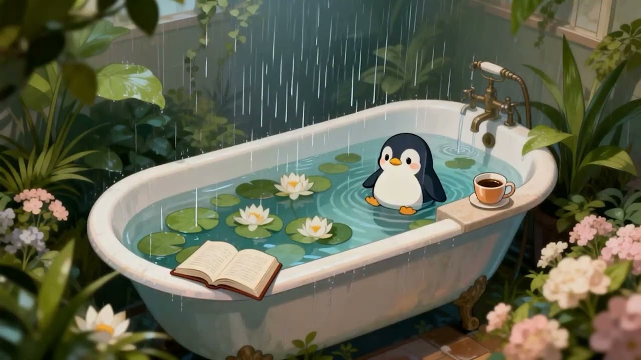 Let Go of What You Can’t Control 🌧️ | Rain Lofi Study Beats & Cafe Jazzhop